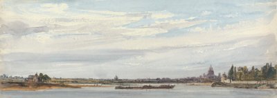 Pohled na Paříž z Charentonu od William Callow