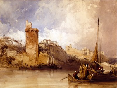 Villeneuve Les Avignon od William Callow