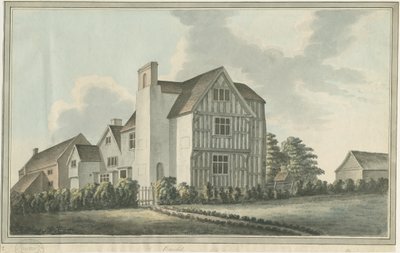 Boscobelův dům: malba vodovými barvami, nd [1796] (malba) od William Carter
