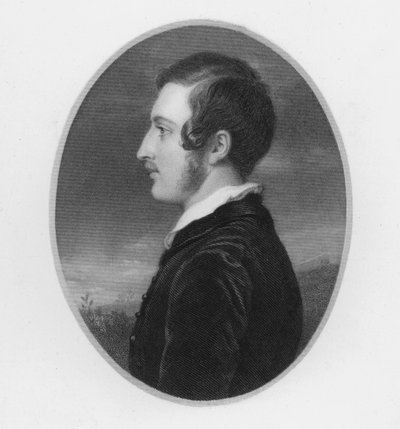 Princ Albert, ve věku dvaceti let (rytina) od William Charles (after) Ross