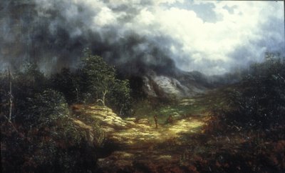 Storm Over the Blue Ridge (olej na plátně) od William Charles Anthony Frerichs