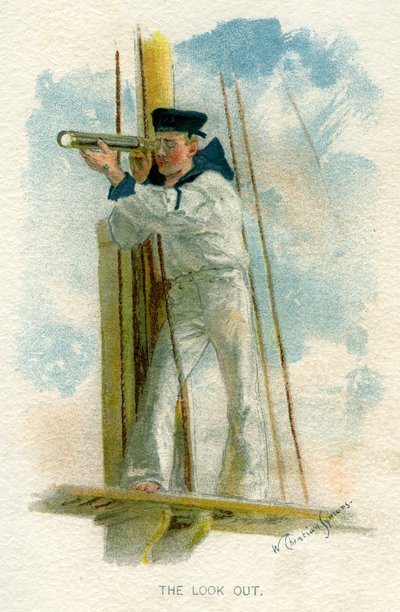 The Look Out, c1890-c1893. od William Christian Symons