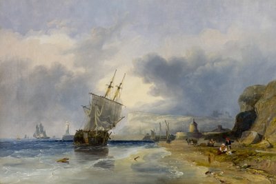 Whitby ze severu od Clarkson Frederick Stanfield