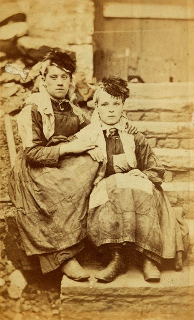 Dělníci z Tredegar Iron Works, Wales od William Clayton