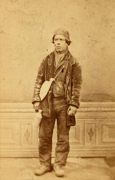 Dělníci z Tredegar Iron Works, Wales od William Clayton
