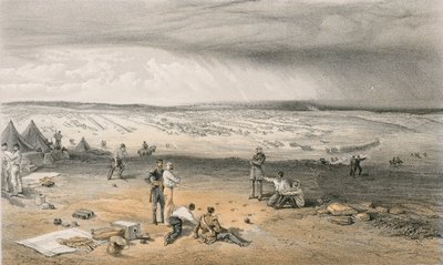 Tábor 3. divize, 9. července 1855 od William Crimea Simpson