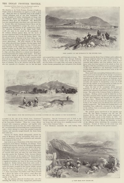 Problém na indické hranici od William Crimea Simpson