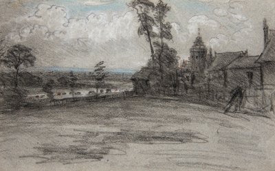 Londýn od Prioru, Hampstead. Sprchy od William Crotch