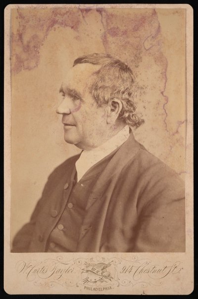 Portrét J.D. Langa, před rokem 1877. od William Curtis Taylor