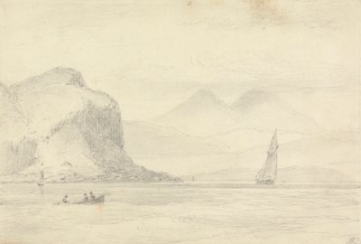 Od jezera Loch Creran, průsmyku Jura od William Daniell