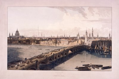 Londýnský most, 1804 od William Daniell