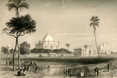 Mauzoleum Suftera Junga, Dillí, 1835. od William Daniell