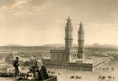 Mešita v Coimbatore, 1835. od William Daniell