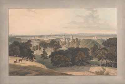 Tabule I: Londýn z Greenwich Parku od William Daniell