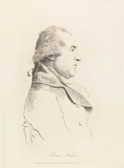 Portrétní studie Thomase Hearna od William Daniell