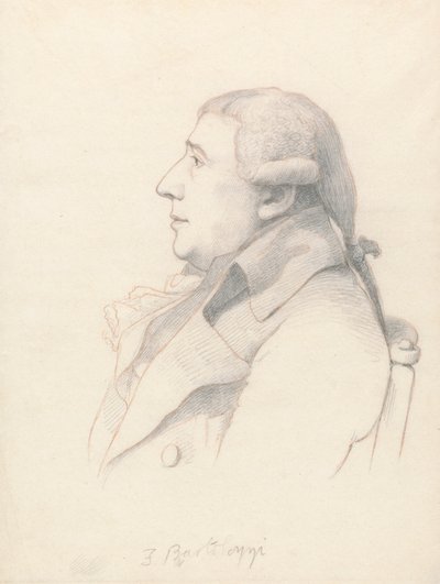 Portrét Francesca Bartolozziho od William Daniell