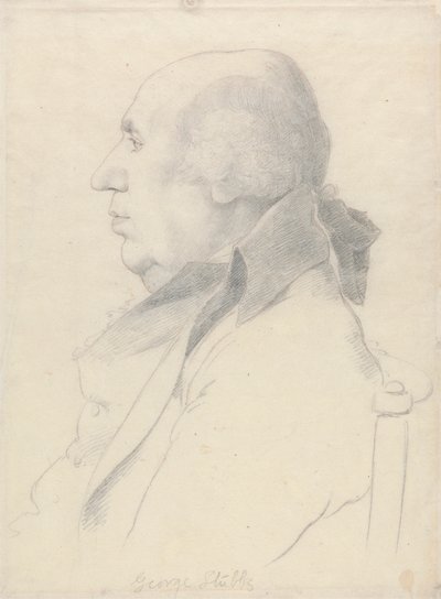 Portrét George Stubbse od William Daniell