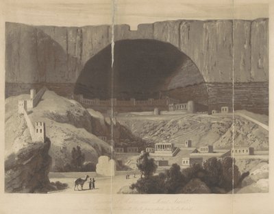 Jeskyně Makoo u hory Ararat od William Daniell