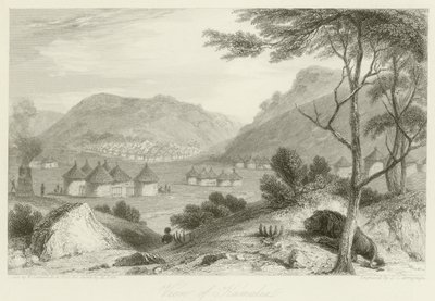 Pohled na Kamalii od William Daniell