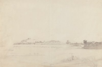 Pohled na Monghyr, Bihar od William Daniell