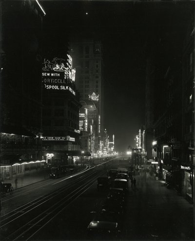 West 42nd Street, 1917 od William Davis Hassler