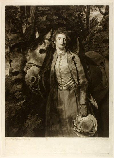 Lady Charles Spencer od William Dickinson