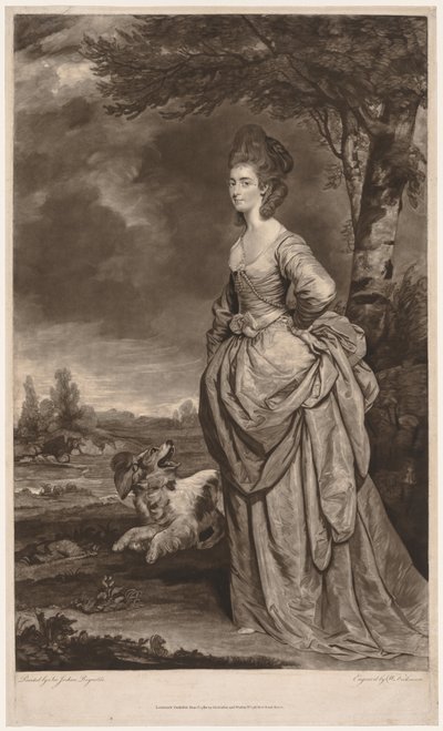 Paní Matthew Ellis, 1780. od William Dickinson