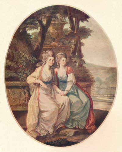 Vévodkyně z Devonshire a lady Duncannon, 1782 od William Dickinson