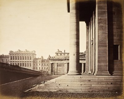 Národní galerie a královská instituce (Královská skotská akademie), Edinburgh od William Donaldson Clark