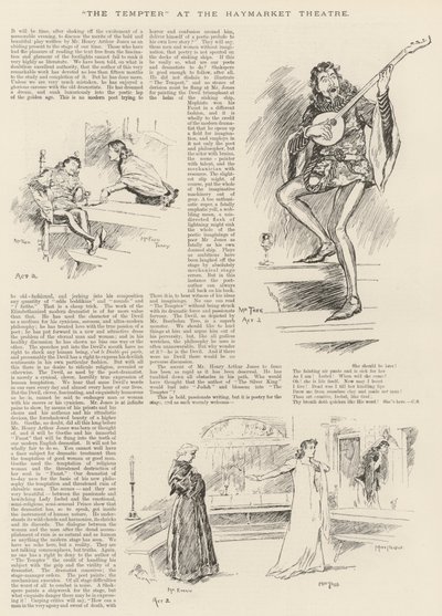The Tempter, v divadle Haymarket od William Douglas Almond