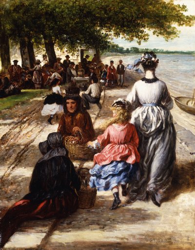 Blízko pláže, Gloucester, 1877 od William E. Winner