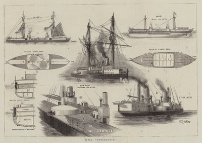 HMS Neflexibilní od William Edward Atkins
