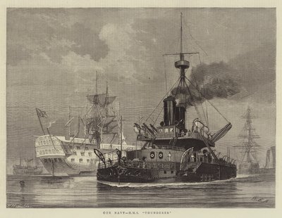 Naše námořnictvo, HMS Thunderer od William Edward Atkins