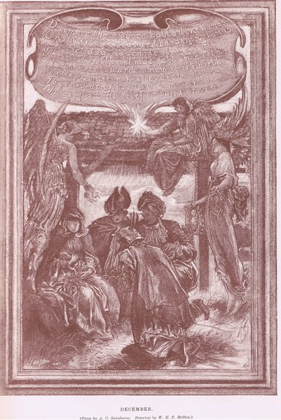 prosince, z The Magazine of Art 1893, Cassell and Company od William Edward Frank Britten