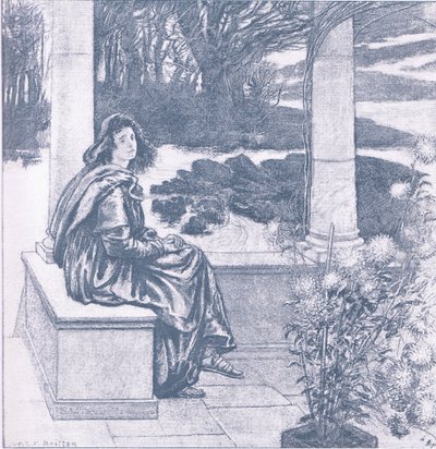 listopadu, z The Magazine of Art 1893, Cassell and Company od William Edward Frank Britten