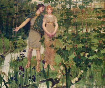Šťastné údolí, 1898 od William Edward Stott