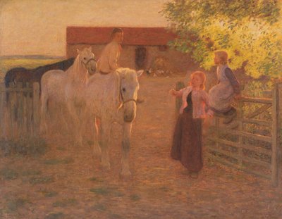 Stará brána, kolem roku 1896 (olej na plátně) od William Edward Stott