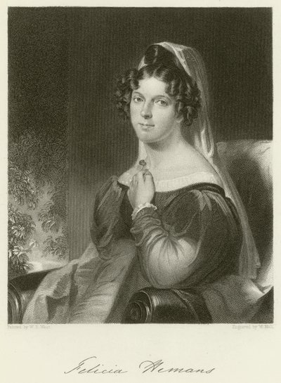 Felicia Hemansová od William Edward West