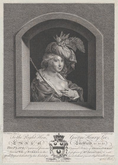 Portrét Susanny Lunden, sestry Heleny Fourmentové, 1763-66. od William Elliot