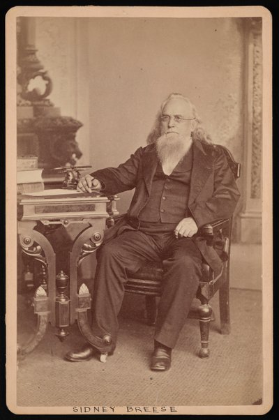Portrét Sidney Breese 1800-1878, před rokem 1878. od William Emory Bowman