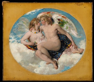 Amor a Psyché od William Etty