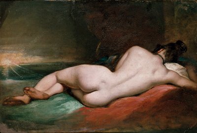 Nahá žena ležící, počátek 19. století. od William Etty