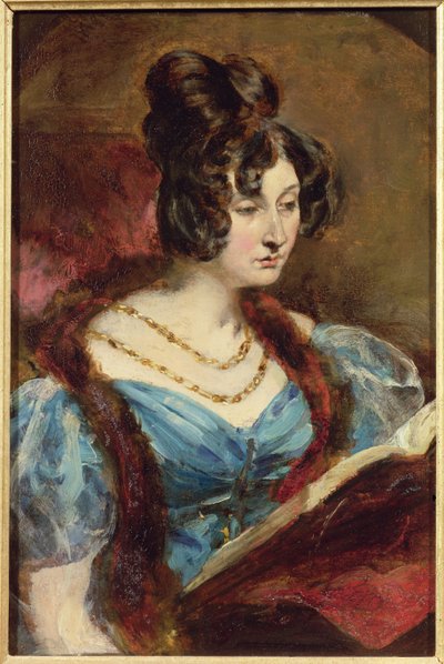 Portrét dámy od William Etty