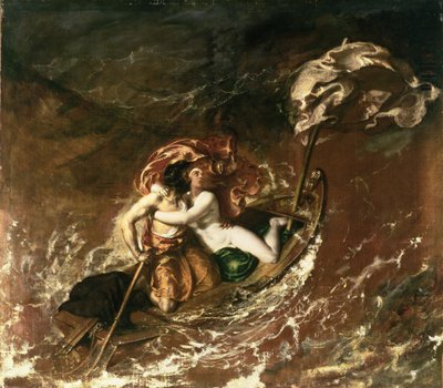 Bouře od William Etty