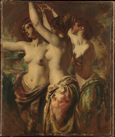 Tři Grácie od William Etty