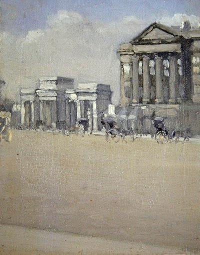 Hyde Park Corner, kolem roku 1892 (olej na plátně) od William Evelyn Osbourne