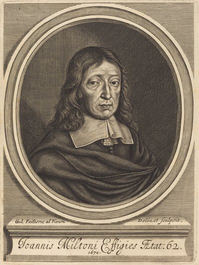 John Milton od William Faithorne