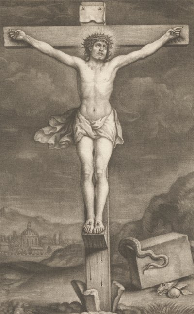 Ukřižování od William Faithorne