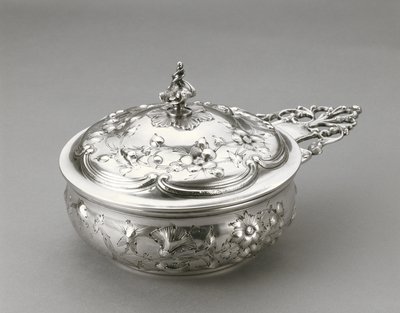 Porringer s krytem, c. 1856 (stříbro) od William Forbes