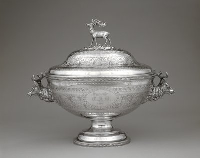 Polévka Tureen, c. 1860 (stříbro) od William Forbes